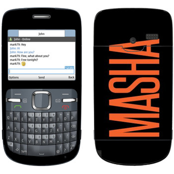   «Masha»   Nokia C3-00