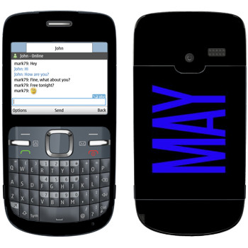   «May»   Nokia C3-00