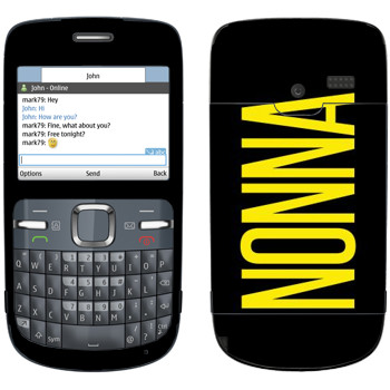   «Nonna»   Nokia C3-00