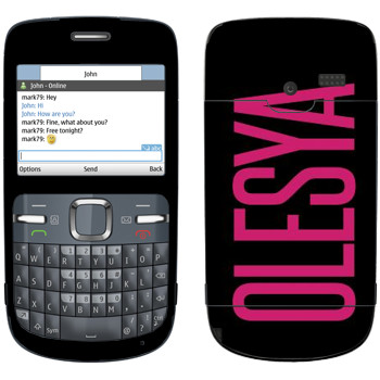   «Olesya»   Nokia C3-00