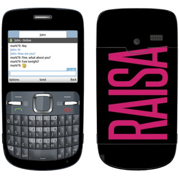   «Raisa»   Nokia C3-00