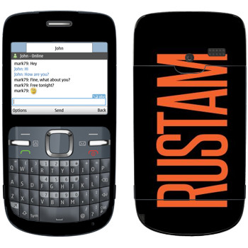   «Rustam»   Nokia C3-00