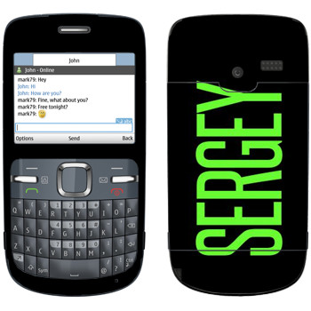   «Sergey»   Nokia C3-00