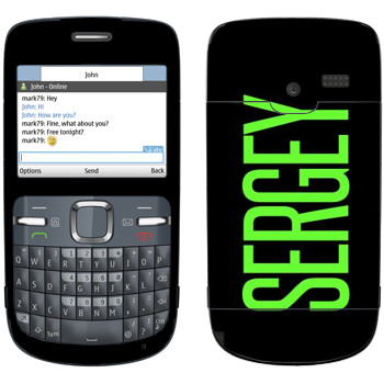   «Sergey»   Nokia C3-00