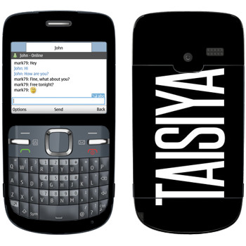   «Taisiya»   Nokia C3-00