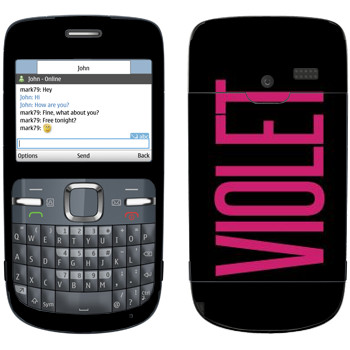   «Violet»   Nokia C3-00