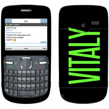   «Vitaly»   Nokia C3-00