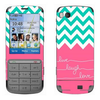   «Live Laugh Love»   Nokia C3-01