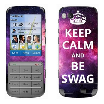   «Keep Calm and be SWAG»   Nokia C3-01