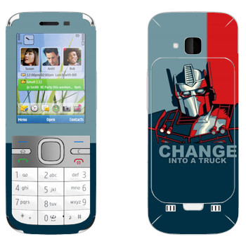   « : Change into a truck»   Nokia C5-00