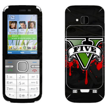   «GTA 5 - logo blood»   Nokia C5-00