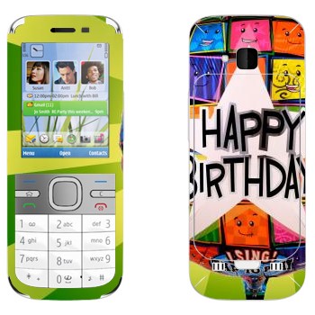   «  Happy birthday»   Nokia C5-00