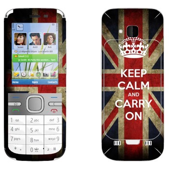   «Keep calm and carry on»   Nokia C5-00