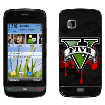   «GTA 5 - logo blood»   Nokia C5-03