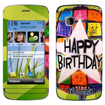   «  Happy birthday»   Nokia C5-06