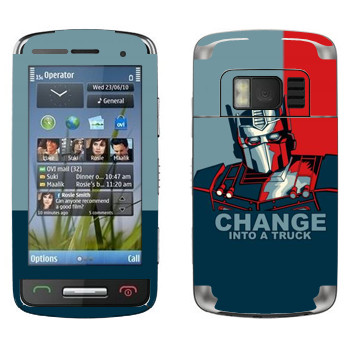   « : Change into a truck»   Nokia C6-01