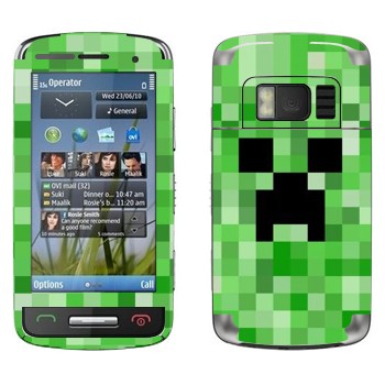   «Creeper face - Minecraft»   Nokia C6-01