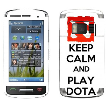   «Keep calm and Play DOTA»   Nokia C6-01