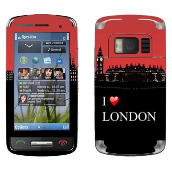   «I love London»   Nokia C6-01