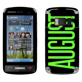   «August»   Nokia C6-01
