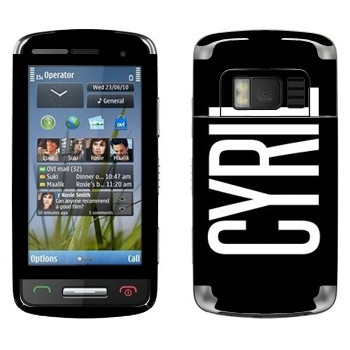   «Cyril»   Nokia C6-01