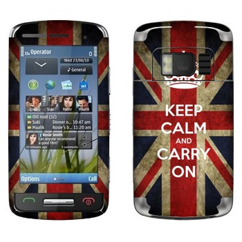   «Keep calm and carry on»   Nokia C6-01