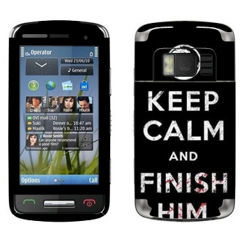   «Keep calm and Finish him Mortal Kombat»   Nokia C6-01