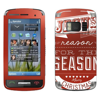   «Jesus is the reason for the season»   Nokia C6-01