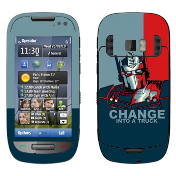   « : Change into a truck»   Nokia C7-00