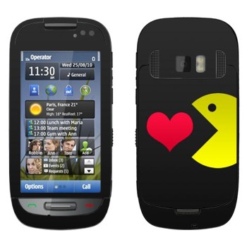   «I love Pacman»   Nokia C7-00