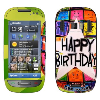   «  Happy birthday»   Nokia C7-00