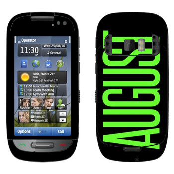   «August»   Nokia C7-00