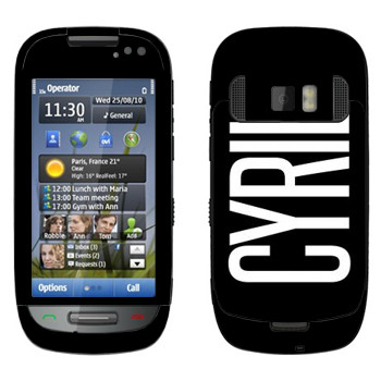   «Cyril»   Nokia C7-00
