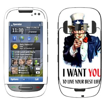   « : I want you!»   Nokia C7-00