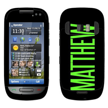   «Matthew»   Nokia C7-00