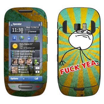   «Fuck yea»   Nokia C7-00