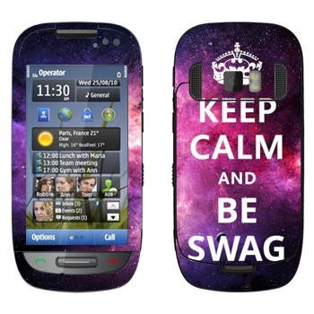   «Keep Calm and be SWAG»   Nokia C7-00