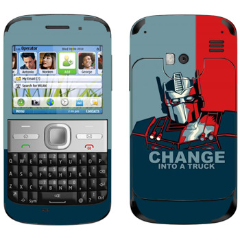   « : Change into a truck»   Nokia E5