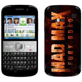   «Mad Max: Fury Road logo»   Nokia E5