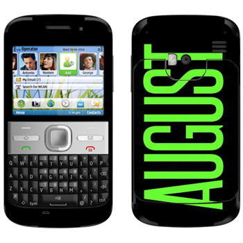   «August»   Nokia E5