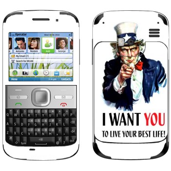   « : I want you!»   Nokia E5