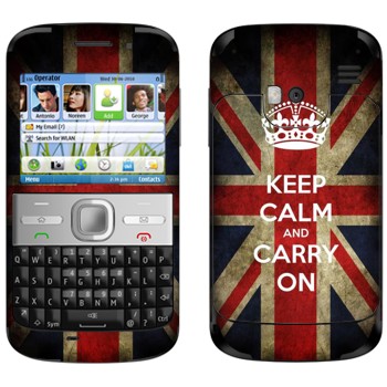   «Keep calm and carry on»   Nokia E5