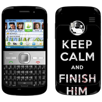   «Keep calm and Finish him Mortal Kombat»   Nokia E5