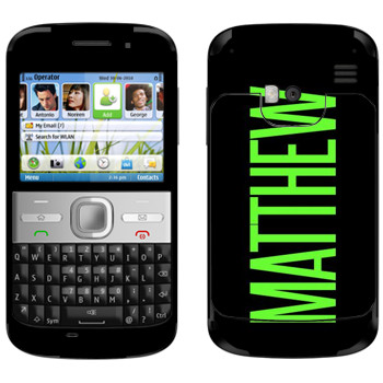   «Matthew»   Nokia E5
