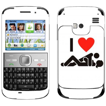  « I love sex»   Nokia E5