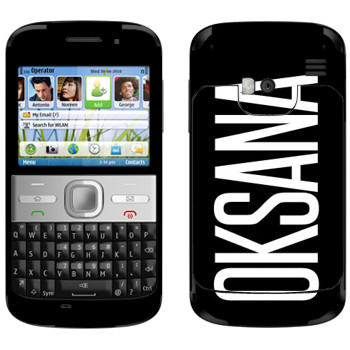   «Oksana»   Nokia E5