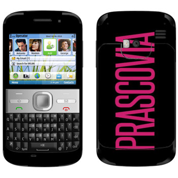   «Prascovia»   Nokia E5