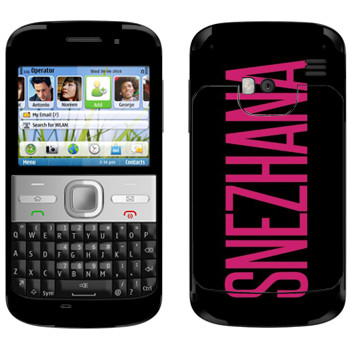   «Snezhana»   Nokia E5
