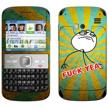   «Fuck yea»   Nokia E5