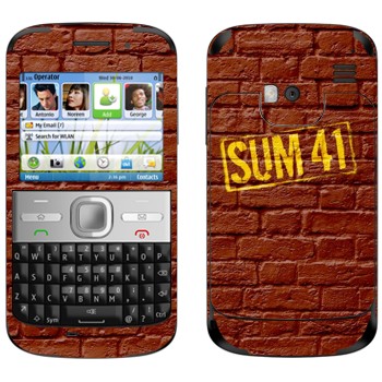   «- Sum 41»   Nokia E5